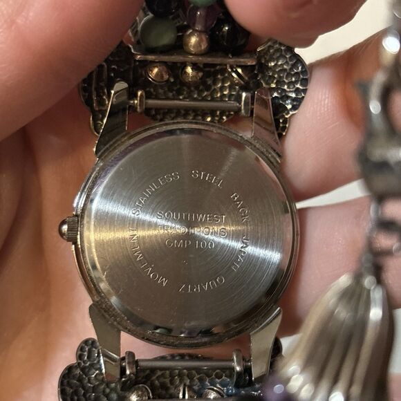 UNIQUE Women\'s Charming 925 STERLING SILVER NATIVE Watch LIBERTY 1911 UNTESTED main image 6
